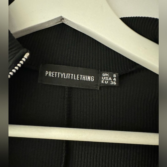 COPY - Pretty little thing black romper - Picture 2 of 3